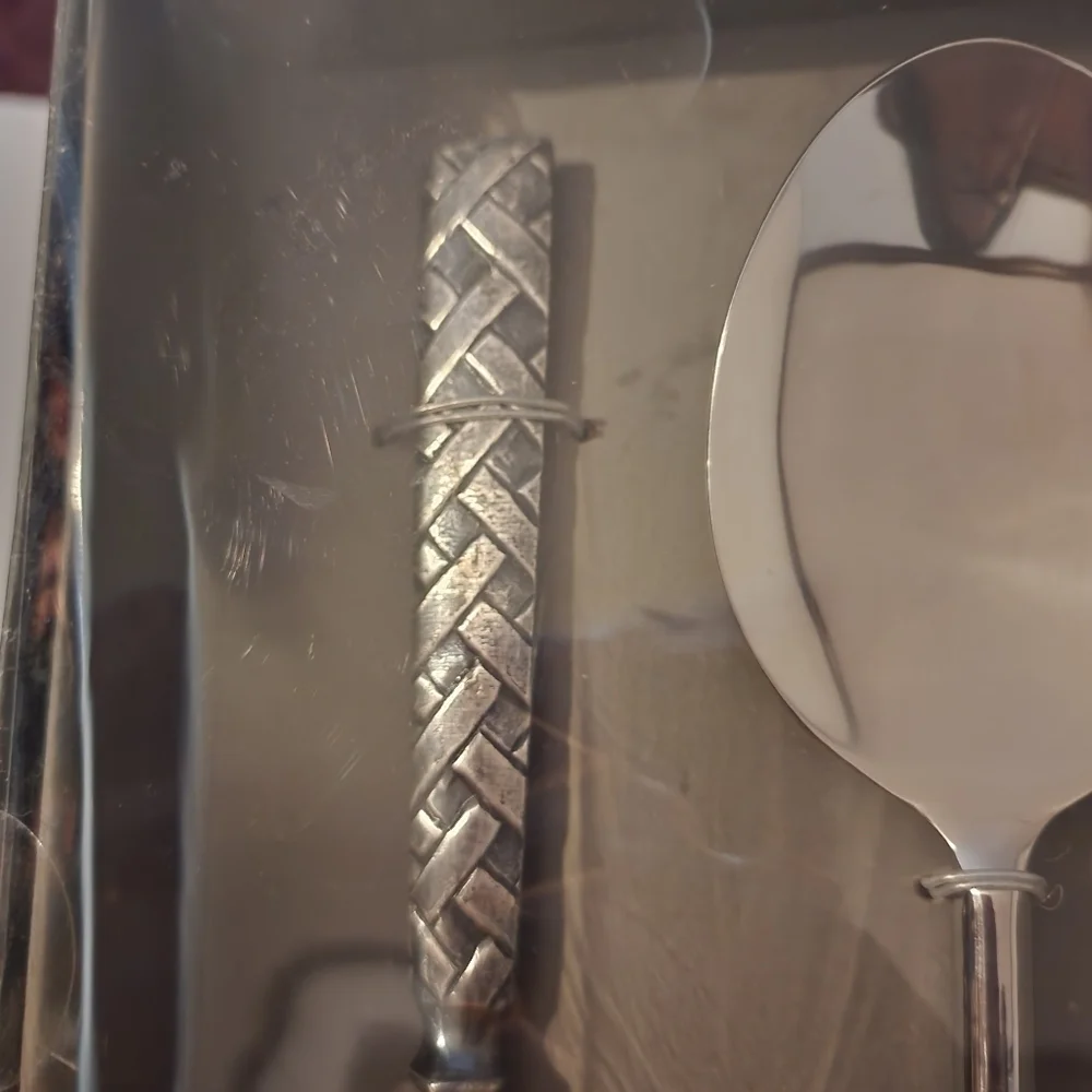 Artimino 2 Piece Serve Set Fork and Spoon New In Box